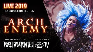 Arch Enemy  War Eternal Live at Resurrection Fest EG 2019 [upl. by Nwahsram]