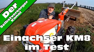 Einachser KM8 im Test [upl. by Nevetse983]