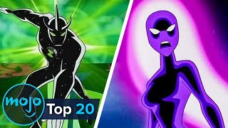 Top 20 Most Powerful Ben 10 Aliens [upl. by Ashmead]