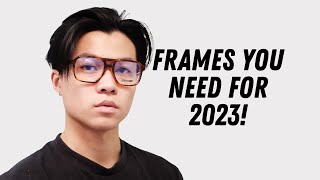 Top 5 Mens Glasses for 2023  The Most Stylish Mens Frames for 2023 [upl. by Idalina]