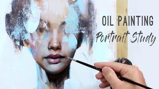 OIL PAINTING  Portrait Study [upl. by Gereron34]