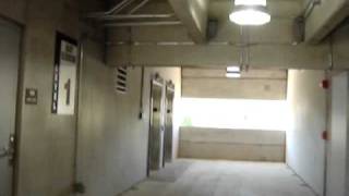 Otis GEN2 Traction Elevator  New Carilion Parking Deck Roanoke VA [upl. by Neryt]