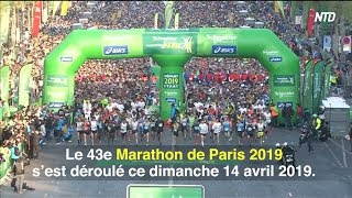 Marathon de Paris 2019 [upl. by Aerda]