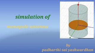 HFSS Tutorial  Introduction to HFSS and Simple Antenna Simulation [upl. by Wyly526]