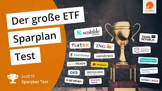 ETF Sparplan Test – 16 Online Broker unter der Lupe [upl. by Akeirahs]