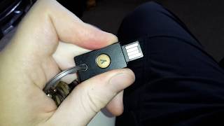 Yubikey 4  Multifunctional Security Token U2F 2factor OTP OpenPGP  more [upl. by Hameean873]