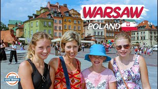 Warsaw Travel Guide  Discover The Beautiful Capital of Poland  90 Countries With 3 Kids [upl. by Sidwel]