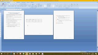 Comment mettre une seule page en paysage  WORD [upl. by Billye412]