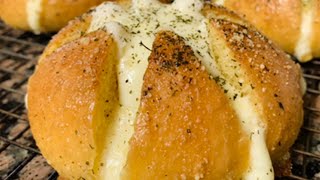 Korean Garlic Butter Cream Cheese Bread [upl. by Irama9]