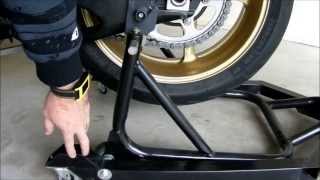 Paddock Stand Modification [upl. by Lowenstern]