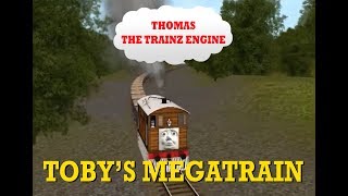 Thomas the Trainz Engine Ep 20 Tobys Megatrain [upl. by Einnaffit]