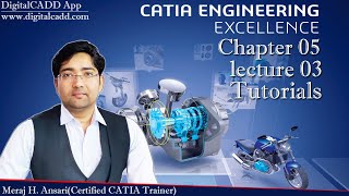 CATIA Full Course  In Hindi  Beginner To Expert Level Training  Get Certificate  DigitalCADD App [upl. by Eli]