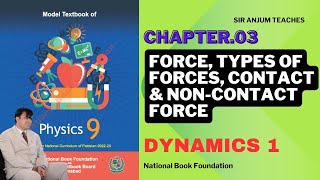 Physics 9 Dynamics  Force and Types  Contact amp NonContact Forces  Chapter 3  NBF [upl. by Chapland]