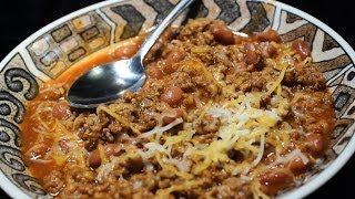 Awesome Ground Beef Chili  Easy [upl. by Klinges]