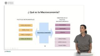 ¿Qué es la macroeconomía   UPV [upl. by Utta479]