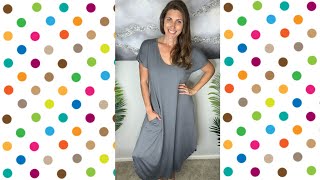 Ekouaer Nightgown Sleep Dress Review [upl. by Netsirt]