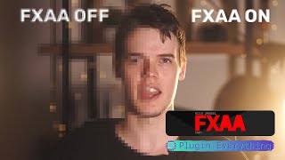 Smooth Rough Edges and Pixels In After Effects Fast  Free FXAA Plugin [upl. by Nairahcaz456]