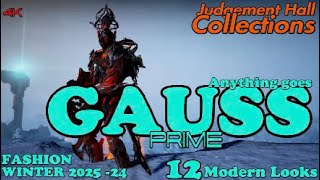 Gauss Fashion frame Prime Warframe Winter 2025 24 ArtFashion [upl. by Annek340]