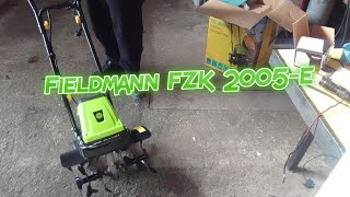 Fieldmann FZK 2005 E električni kultivator [upl. by Nauaj921]