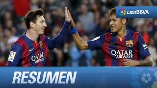 Resumen de FC Barcelona 60 Getafe CF [upl. by Herwin]