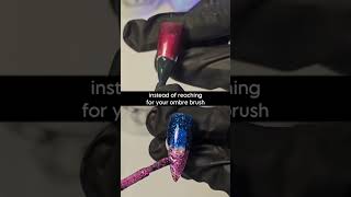 Nail Art Ombre with a Dotting Tool [upl. by Oicinoid]