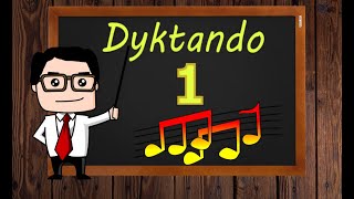 Dyktando Melodyczne  1 [upl. by Evette]