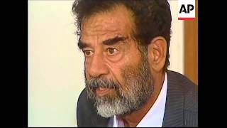 Saddam in court with audio [upl. by Canfield]