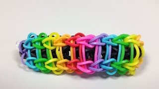 Bandaloom How to Make a Ladder Bracelet [upl. by Inattyrb]