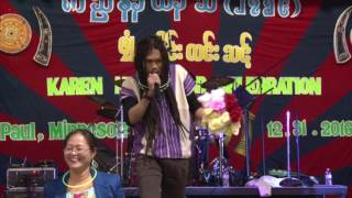 Karen song by Hsar Blay 2756 Karen New Year in Saint Paul MNUSA [upl. by Tumer]