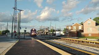 Metra 10 at Blue Island IL [upl. by Drarig]