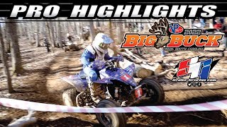 GNCC 2022 Big Buck Pro ATV Highlights [upl. by Tut]