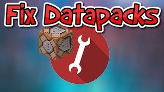 How to Fix Datapacks or Resourcepacks in Minecraft [upl. by Schlessel]