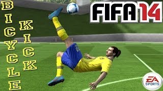 Bicycle  OverHead Kick Tutorial  FIFA 14 PS3  Xbox 360 ᴴᴰ [upl. by Gonzalez]