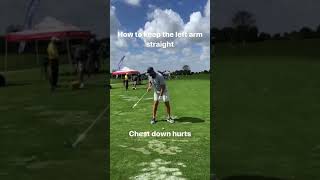 Mastering the Golf Swing Tips for Keeping Your Left Arm Straight [upl. by Bartholomeus]