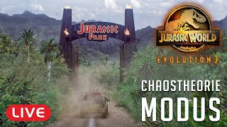 Wir spielen den CHAOSTHEORIE MODUS zusammen  Jurassic World Evolution 2 Livestream [upl. by Tham193]