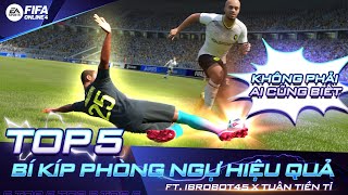 Top 5 Bí Kíp Phòng Ngự Hiệu Quả Trong FIFA Online 4 ft TuanTienTi2911 ibrobot [upl. by Brigitte]