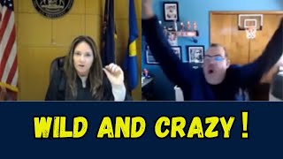 Judge DiSanto SHOCKED Crazy Screaming Outburst in Court [upl. by Llenel]