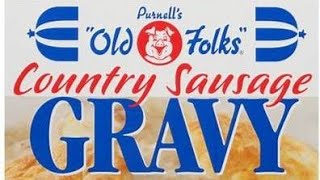 Purnells Old Folks Country Sausage Gravy With Breakfast [upl. by Aloeda175]