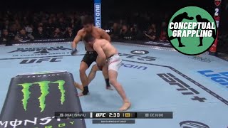 Merab Dvalishvilis single leg takedown [upl. by Nitsyrk]