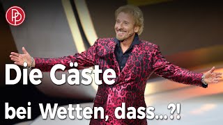 quotWetten dassquot am 25 November Das sind die Gäste • PROMIPOOL [upl. by Merrie821]