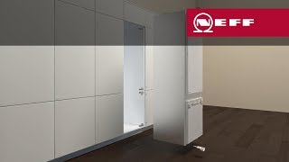 Kühlschrank einbauen leicht gemacht Easy Installation – NEFF Kühlschränke [upl. by Oalsinatse]