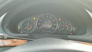 0306 Mercedes EClass E320 W211  How to Check Oil Level [upl. by Eeryn]