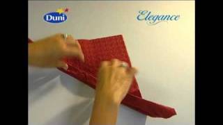 Napkin folding from Duni  Mexico [upl. by Lynus]