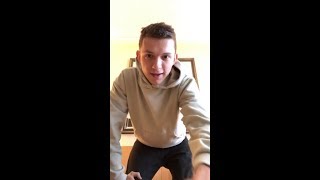 Tom Holland accidentally reveals Avengers Infinity War Poster [upl. by Loresz]