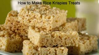 How to Make Rice Krispies Treats [upl. by Arayt]