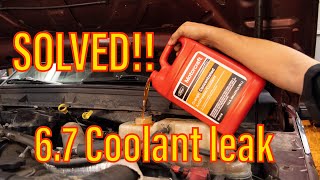 67 COOLANT LEAK SOLVED [upl. by Florence]