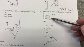 Bearings for GCSE maths exams [upl. by Des]