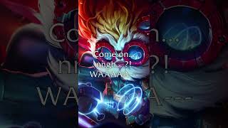 EN Heimerdinger  quotCome on nngh  WAAAAA quot  Recall voice line [upl. by Eirrej521]