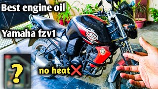 Best engine oil for Yamaha fz v1 no overheat 😱 [upl. by Alludba577]