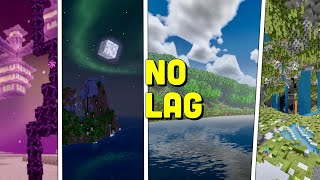 Top 5 Best NEW NO LAG Minecraft Bedrock 121 Ultra Realistic Shaders iOS Android Windows [upl. by Madelyn]